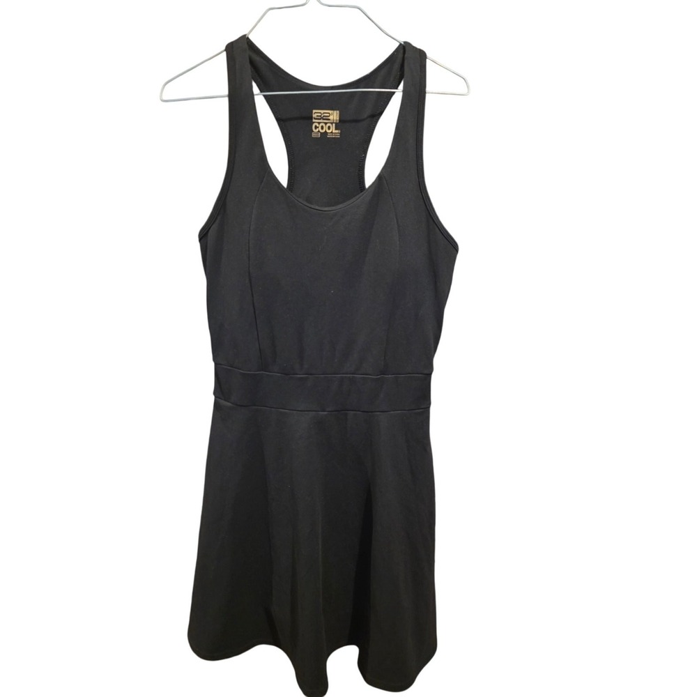 32 Degrees Athletic Wear Dress XS Womens Black Padded Shelf Bra Stretch Sports